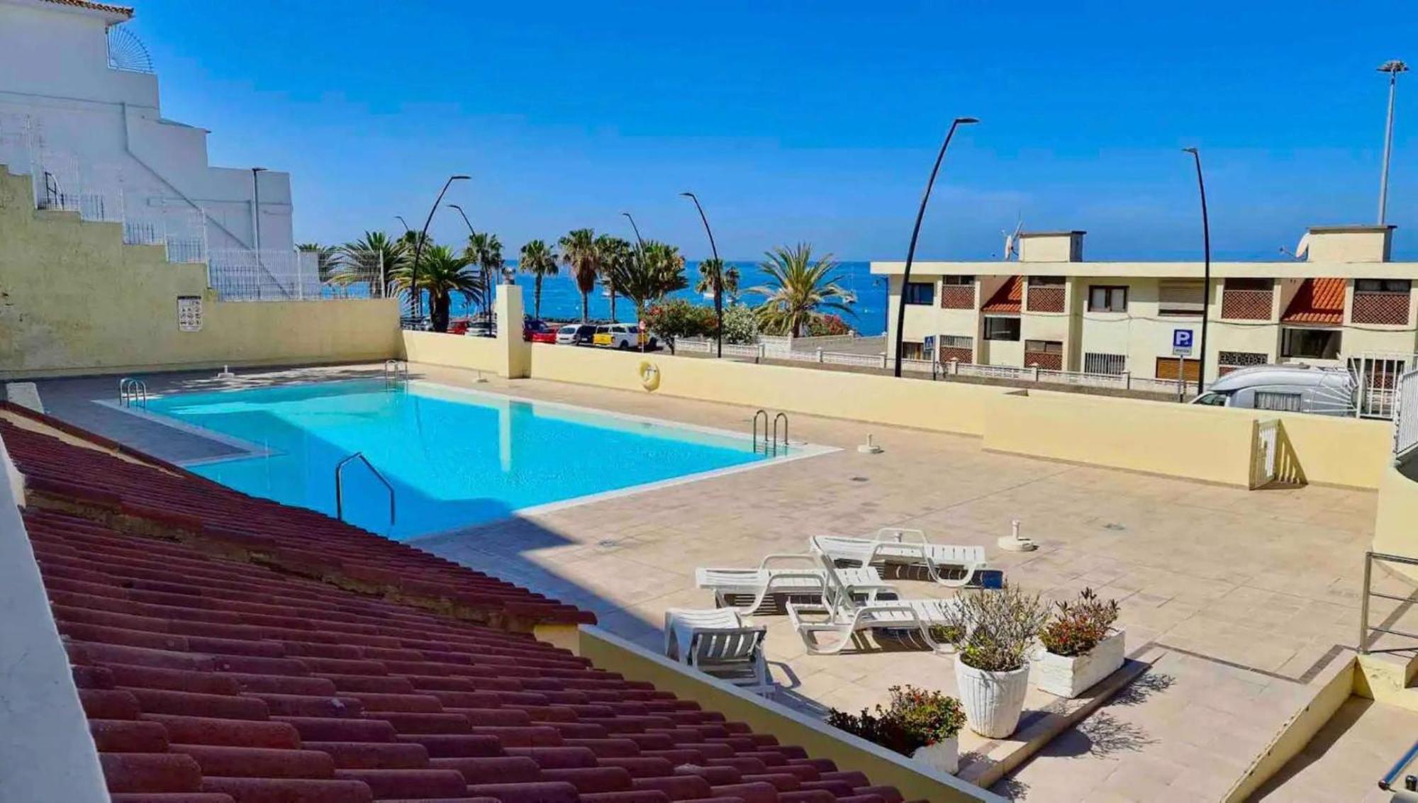 Los Cristianos - San Telmo Piscina Y Vistas Mar 1 Apartment Екстериор снимка